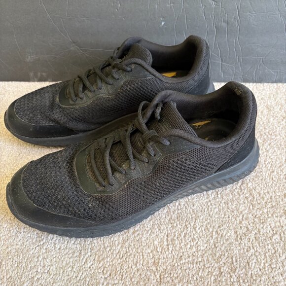 TredSafe Men's Slip Resistant Anti Fatigue Shoes Size 10.5 Black MNTR43SN001 - Picture 3 of 11